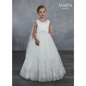 White Mary's Size 00 Ball gown dress
